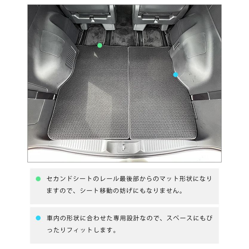 ホンダ（HONDA） ステップワゴン RP6 RP7 RP8 ラゲッジマット ラバー