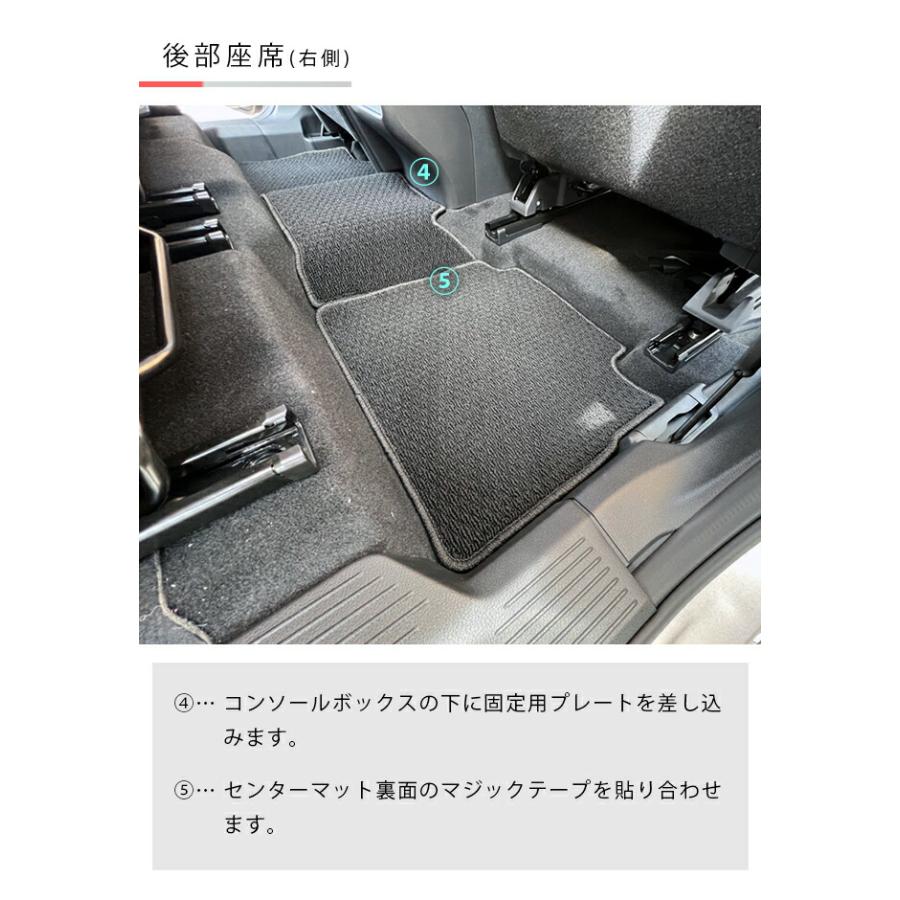 日産エクストレイル T33 純正 フロアカーペット（フロアマット） エクストレイル X-TRAIL T33 ：純正 フロアカーペット（ブラック