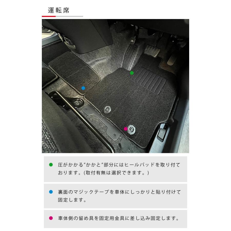 シエンタ(車) トヨタ シエンタ フロアマット 10系 7人乗り ラバー