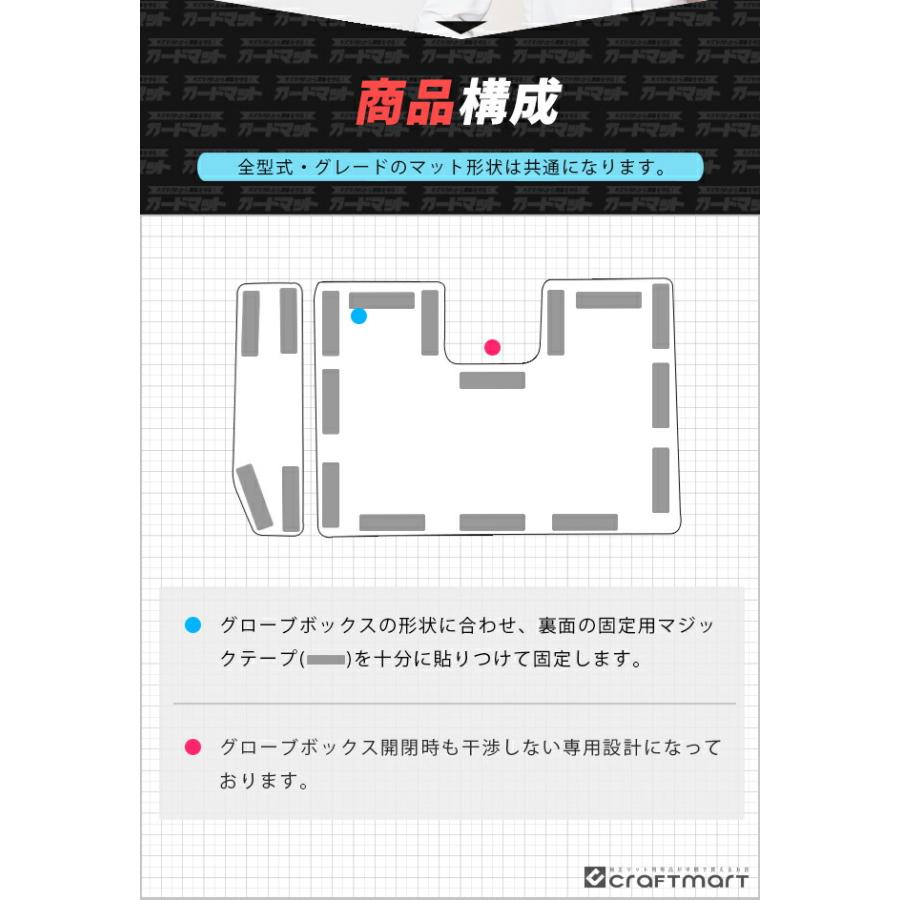 ダイハツ（DAIHATSU） ハイゼットカーゴ s700 s710 ガードマット