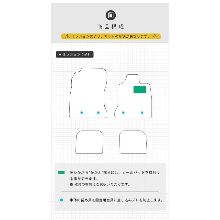 GR86 フロアマット STDマット ZN8 カーマット 純正 TYPE TOYOTA GR ハチロク 車用アクセサリー カーマット 内装 カスタム 車用品 内装パーツ