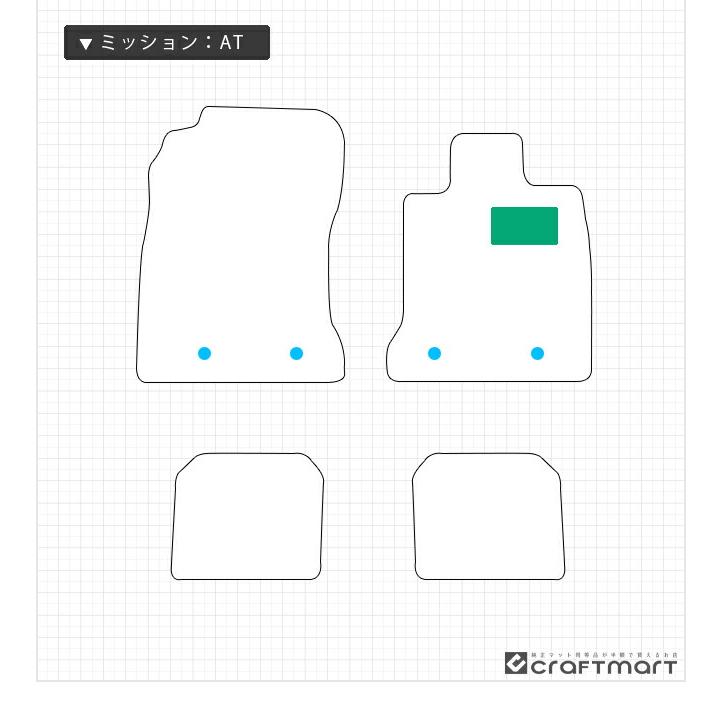 GR86 フロアマット STDマット ZN8 カーマット 純正 TYPE TOYOTA GR ハチロク 車用アクセサリー カーマット 内装 カスタム 車用品 内装パーツ