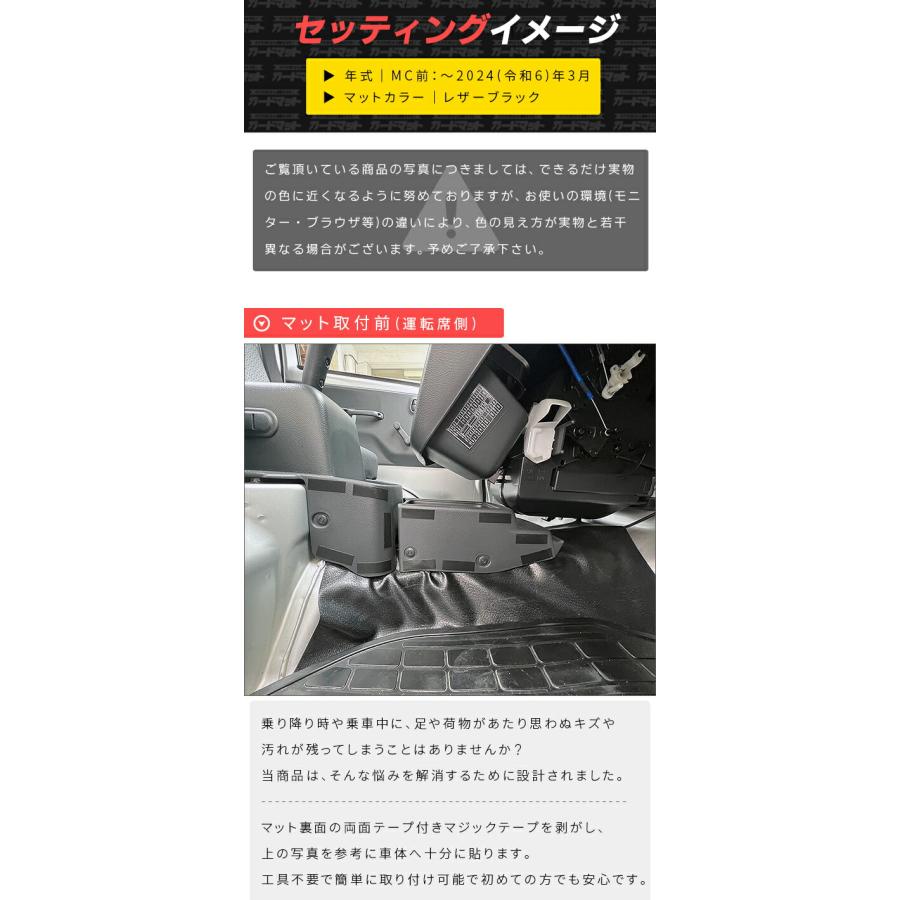 キャリイ スズキ スーパーキャリイ DA16T ガードマット キックガード