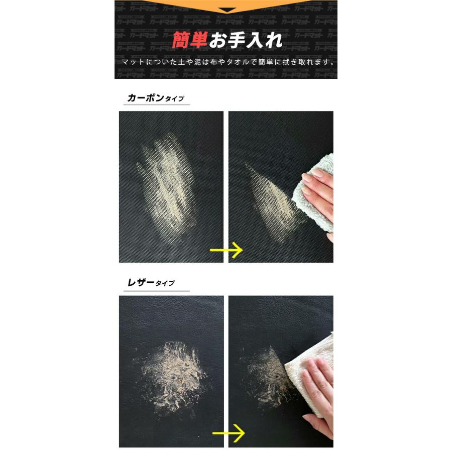 ホンダ エヌワン JG3 JG4 ガードマット キックガード リアドアトリム用 2枚組 内装 カスタム ドレスアップ N-ONE 車用品 車用アクセサリー レザー カーボン