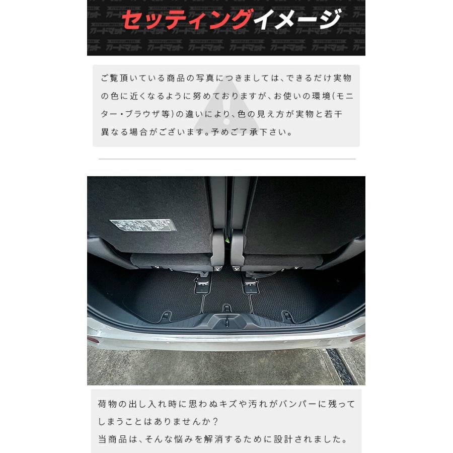 アルファード トヨタ 40系 バンパーガードマット キックガード 専用