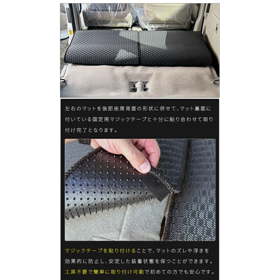 エブリイワゴン スズキ 後部座席背面マット STシリーズ DA17W 対応