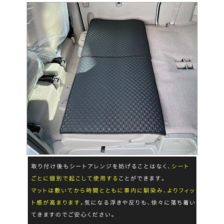 エブリイワゴン スズキ 後部座席背面マット STシリーズ DA17W 対応