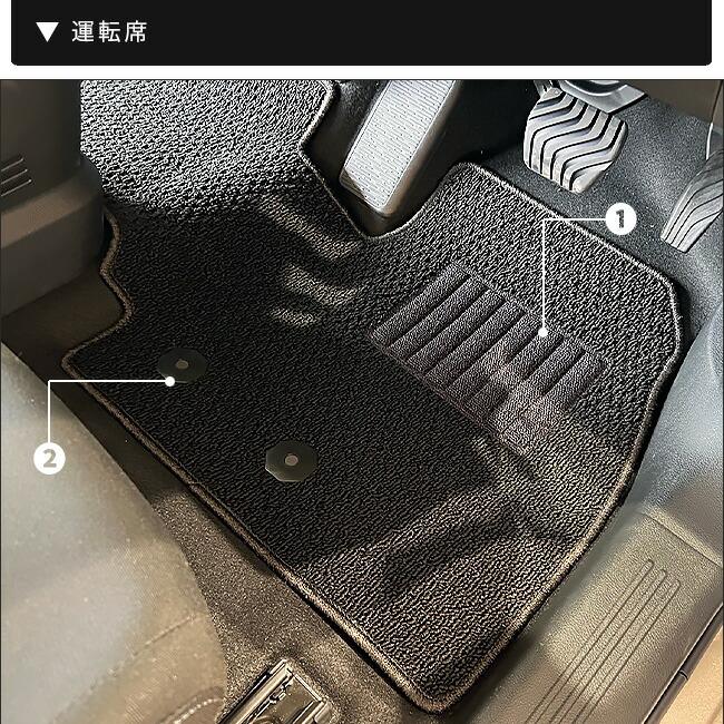 きさらぎリーフ スマートパッドタイプ リーフ 日産 フロアマット DXシリーズ ZE2 専用 内装 カスタム パーツ