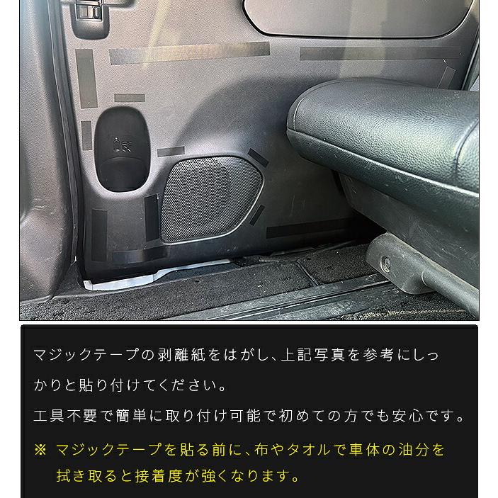 セレナ 日産 c27 ガードマット キックガード リアスライドドアトリム用