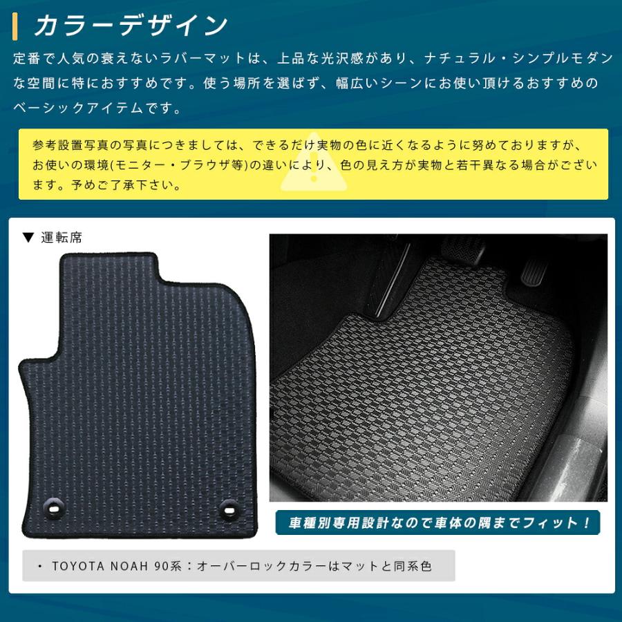 スズキ（SUZUKI） エブリイバン フロアマット フロント用 ラバー