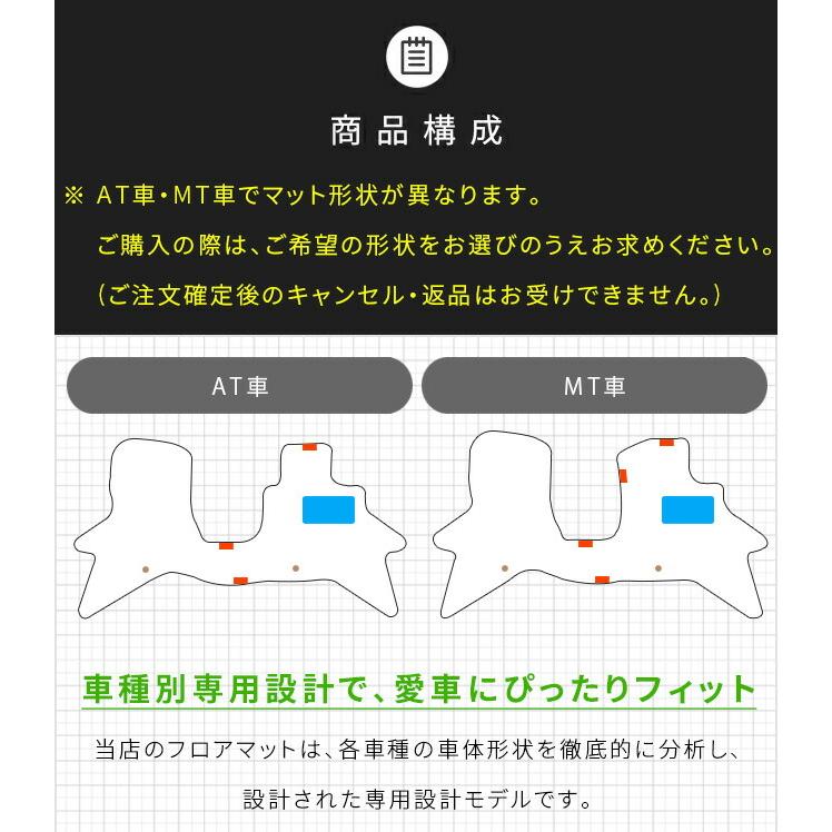 日産（NISSAN） クリッパーバン フロアマット フロント用 ラバー