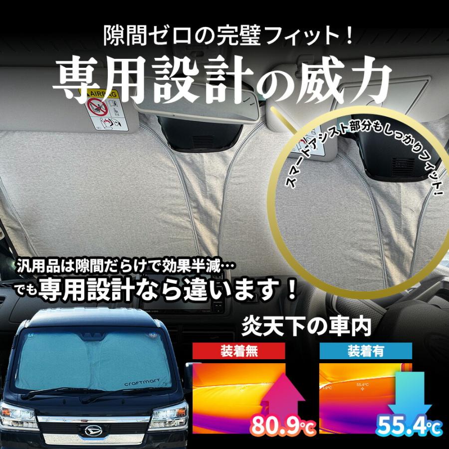 ダイハツ（DAIHATSU） ハイゼットトラック ジャンボ専用 サンシェード