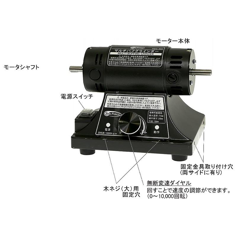 S&F マルチバフグラインダー MBS-400 : クラフトショップnavi - 通販 