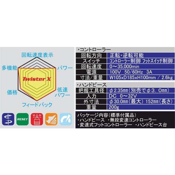 S&F マイクログラインダー Twister X : クラフトショップnavi S&F マイクログラインダー Twister X : クラフトショップnavi