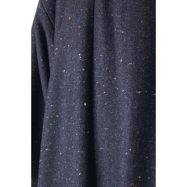 羽織コート HC-01　「品」　ネイビーツイードの画像