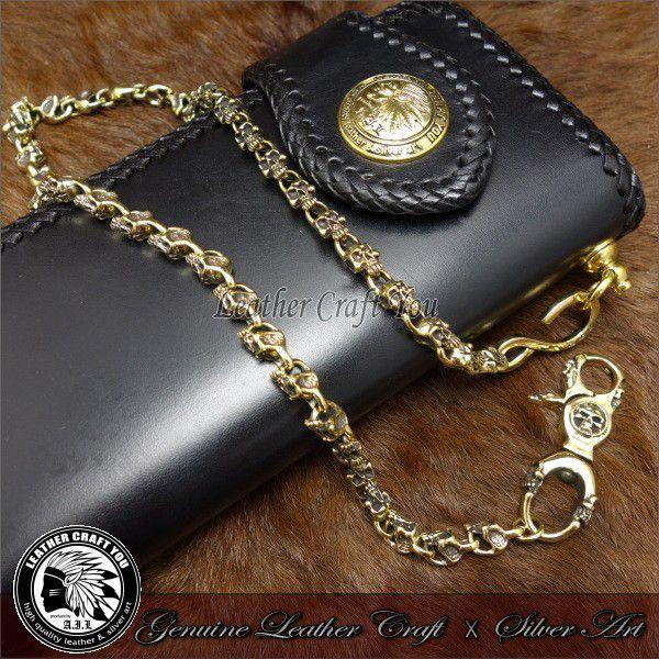 ウォレットチェーン/ブラス/真鍮/革財布/レザーウォレット ウォレットチェーン/ブラス/真鍮/革財布/レザーウォレット