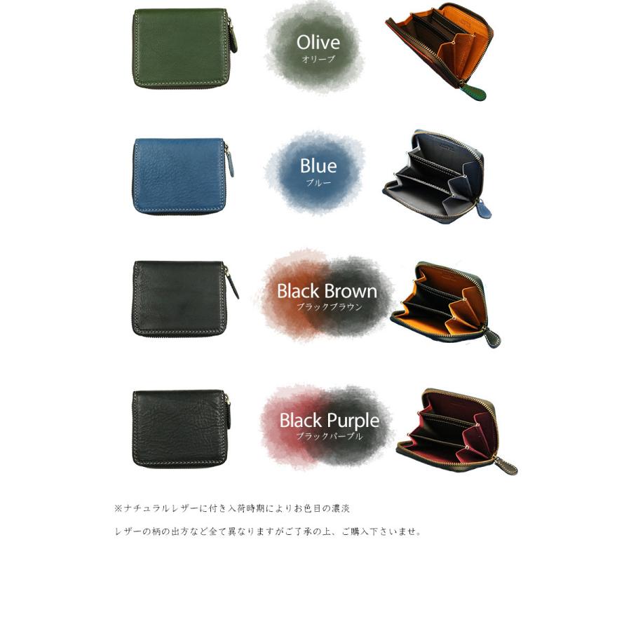 栃木レザー ミニ財布 財布 レディース メンズ カードケース 小さい コンパクト 本革 レザー 爆買の画像