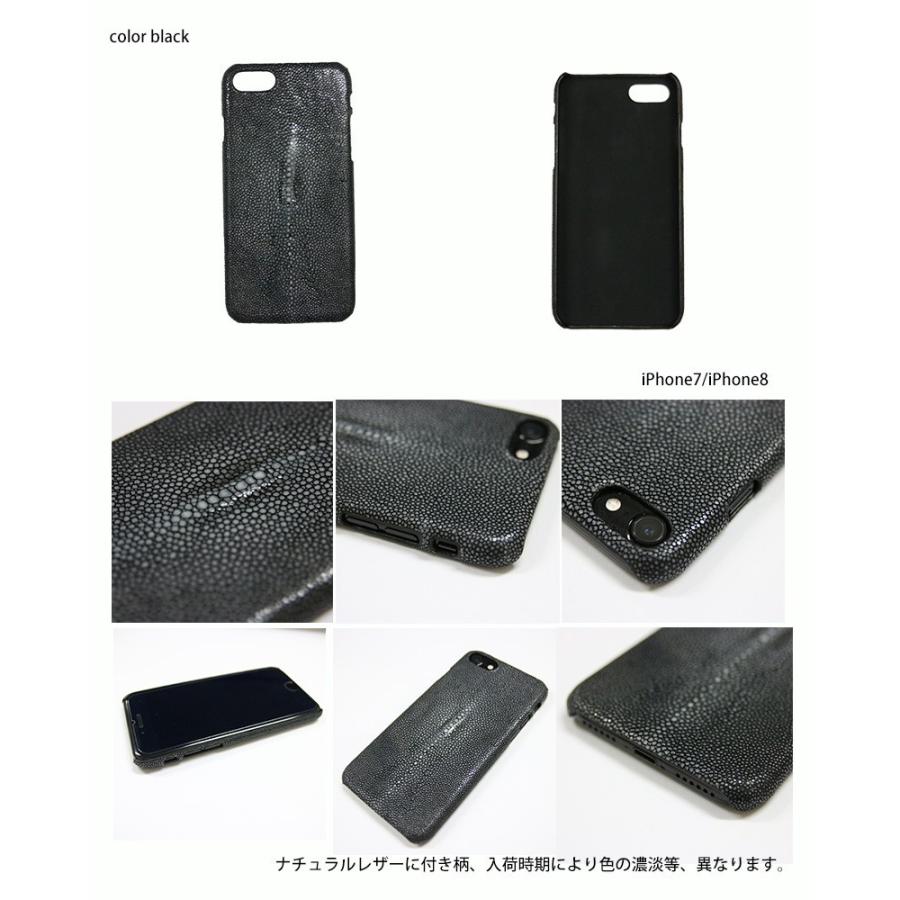 iPhone 7/8/X/XS 対応 本革 エイ革 スティングレイ ガルーシャ iPhone 7/8/X/XS 対応 本革 エイ革 スティングレイ ガルーシャ