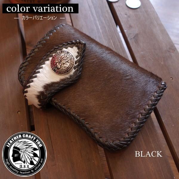 ミドルサイズレザーウォレット/2つ折り財布/サドルレザー/牛革/ハンドメイド/ハーフウォレット/革財布/短財布/mwt-cow001