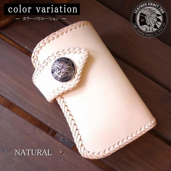 【ハンドメイド】猫のバイカーズウォレット　財布 ハンドメイド】猫のバイカーズウォレット 財布 赤い魚