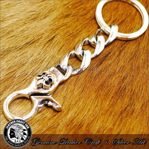 注目の シルバーキーチェーン キーホルダー ウォレットチェーン シルバー925キーリング付き Skey 343 人気特価激安 Kwsrbd Com