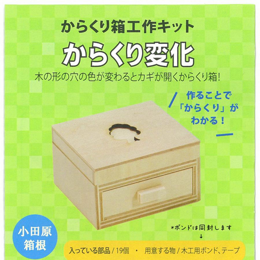 からくり工作キット からくり変化 / 夏休み 工作 木製 自由工作 自由研究 |  | 01