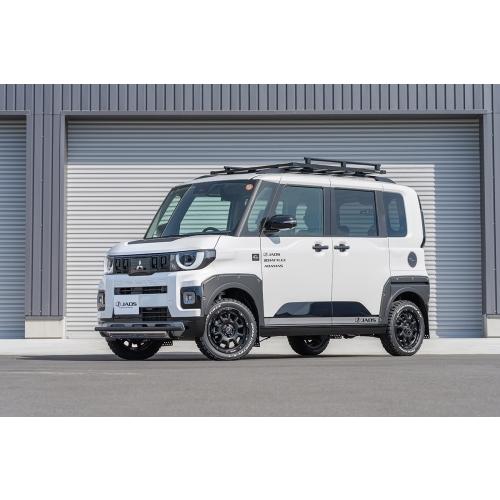 【JAOS：BA#A型デリカミニ】フロントスキッドバー ブラック／ブラストの画像