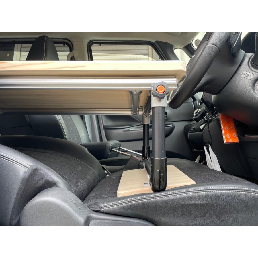 【ラクダニー】ベッドキット（助手席）:ラジアタパイン　　デリカミニ用 ラクダニー】ベッドキット(助手席)：ラジアタパイン デリカミニ