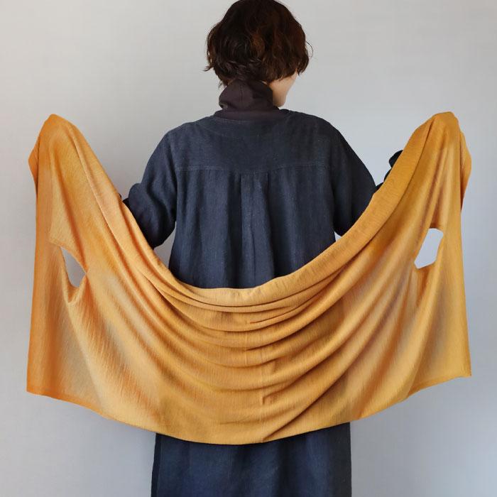 SAIFUKU(サイフク) mino(みの) nico ストール ポンチョ 洗える 天竺