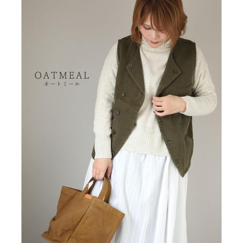 NARU FACTORY(ナル ファクトリー) タスマニアラム コモドニット ウール100% レディース / 南出メリヤス セーター ファクトリーブランド モックネック 秋 冬 | ブランド登録なし | 17