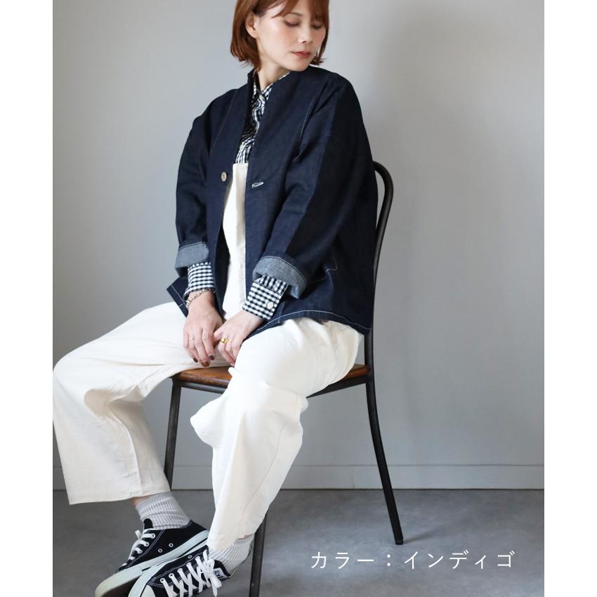 NARU FACTORY(ナル ファクトリー) 8oz ムラデニム ノッチジャケット