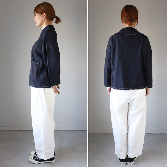 NARU FACTORY(ナル ファクトリー) 8oz ムラデニム ノッチジャケット