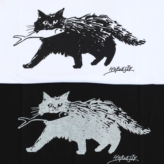 HARVESTY（ハーベスティ） イワサトミキ プリントボックス Tシャツ CAT