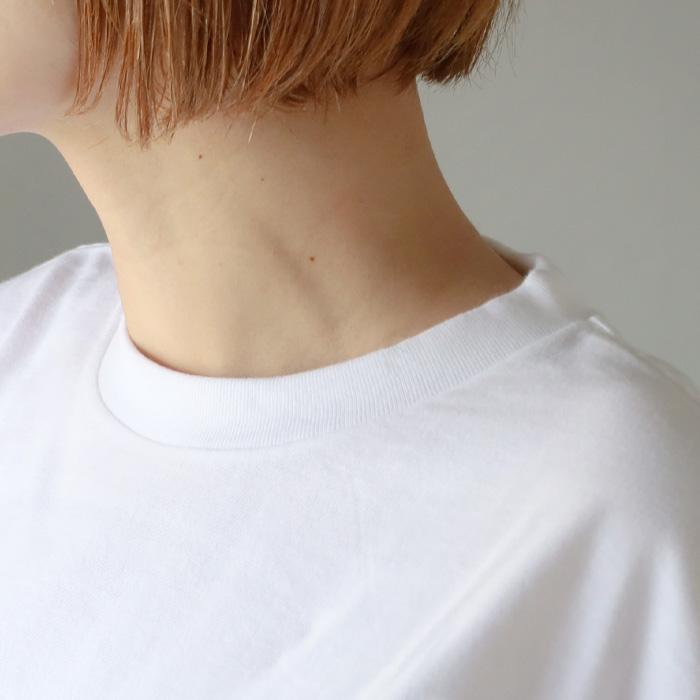 HARVESTY(ハーベスティ) イワサトミキ プリントボックス Tシャツ CAT-2 レディース /岡山 倉敷 児島 定番服 ブランド イラスト 半袖 ゆったり 猫 シンプル 春 夏の画像