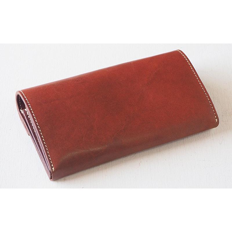 annak（アナック） 栃木レザー ギャルソンロングウォレット ベージュ
