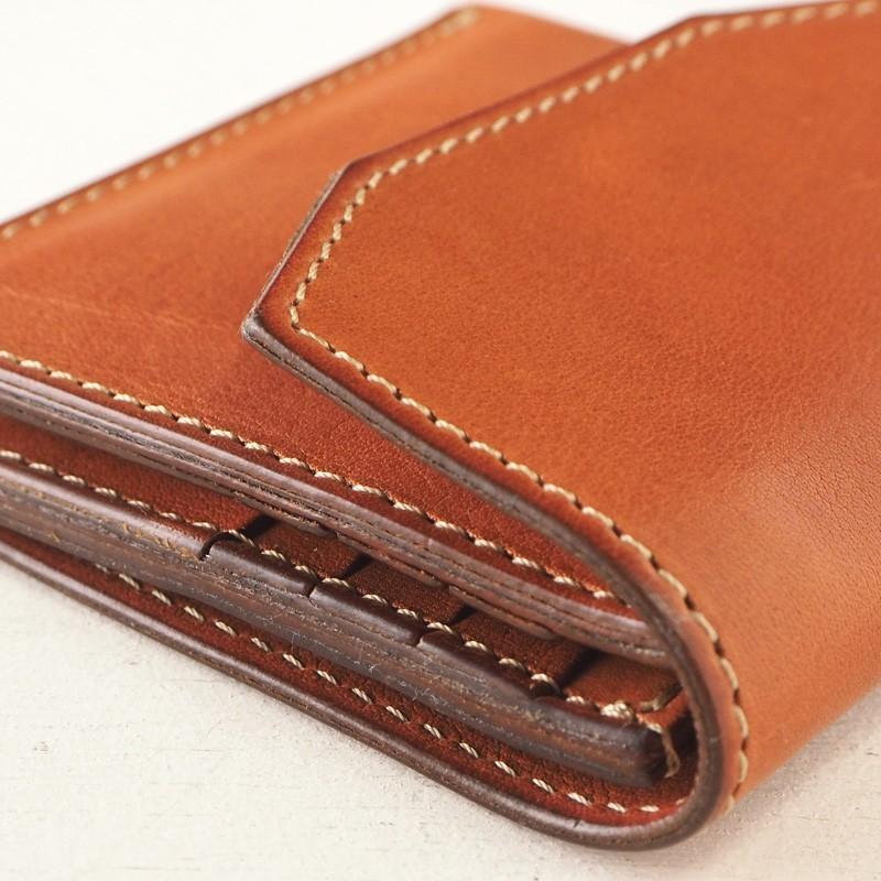 annak（アナック） 栃木レザー コンパクト二つ折りギャルソン