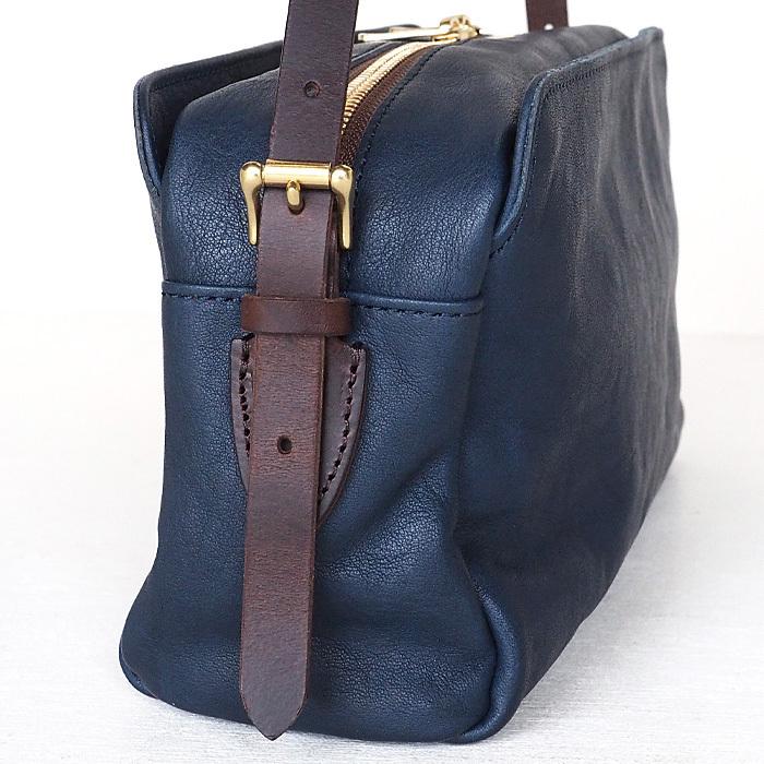 annak（アナック） あおりポケット付きショルダーバッグ 栃木レザー