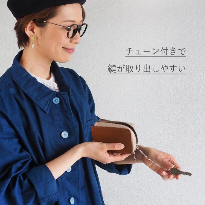 ANNAK(アナック)スマートキーケース財布 姫路レザー ブラック スマートキー 2個収納 2個入る ケース レディース メンズ 日本製 ブランド｜craftcafe｜15