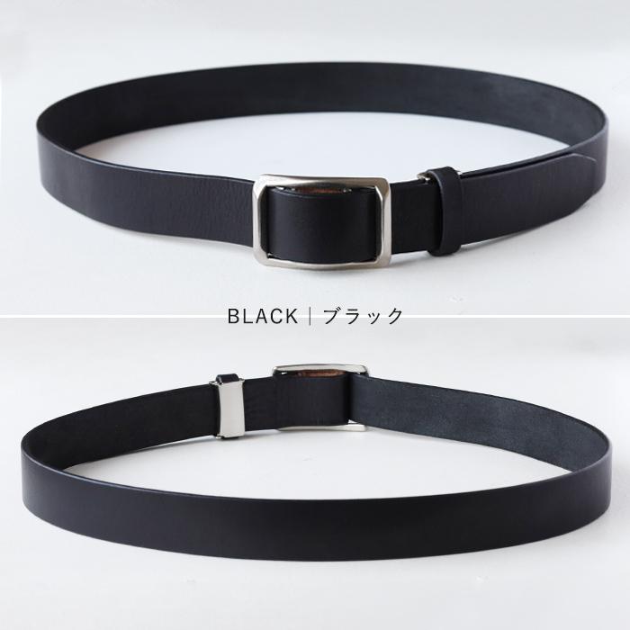 annak（アナック） 栃木レザー 1枚仕立てスライドバックル レザー