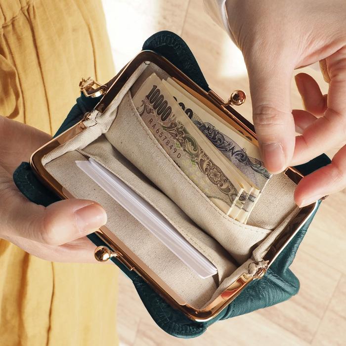 aoneco（アオネコ） がま口 ミニウォレット / 保護猫 支援 寄付