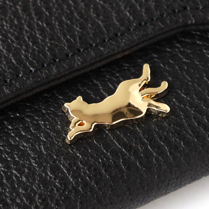 aoneco（アオネコ） 本革 ロングウォレット レディース メンズ / 保護