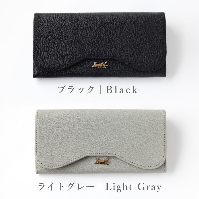 aoneco（アオネコ） 本革 ロングウォレット レディース メンズ / 保護