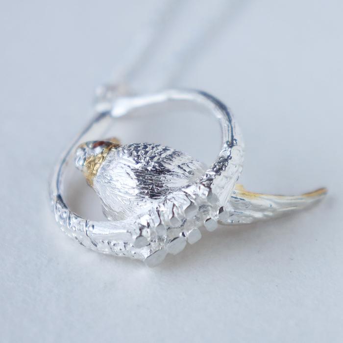 naturama(ナチュラマ) オカメインコ ペンダント シルバー925 AramaRoots(アラマルーツ) 加藤心姿 ハンドメイド アクセサリー ブランド ネックレス | ブランド登録なし | 06