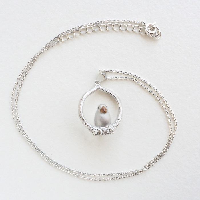 naturama(ナチュラマ) 文鳥ペンダント シルバー925 ネックレス