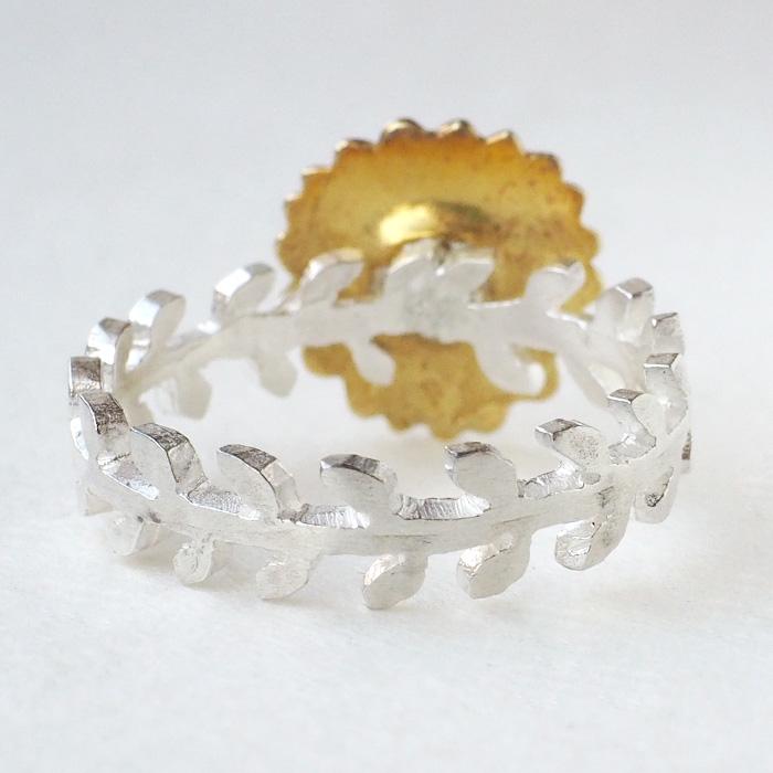 naturama(ナチュラマ) デイジーリング シルバー925 真鍮