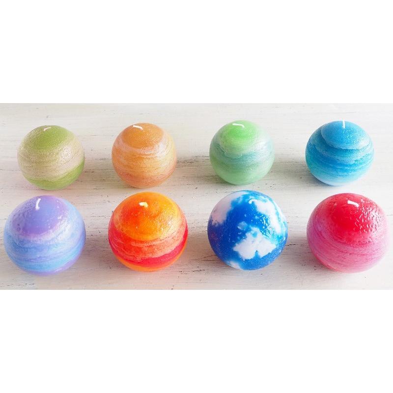 キャンドル 惑星 ハンドメイド 作家物 惑星キャンドル biancabianca(ビアンカビアンカ) キャンドル作家