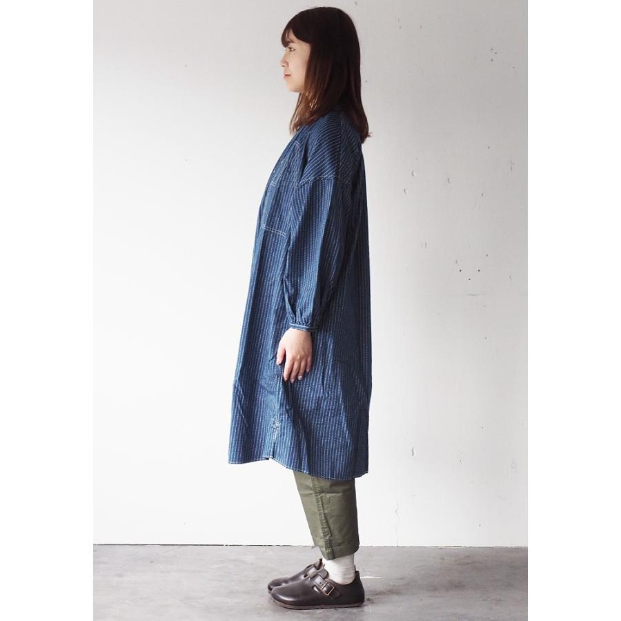 （g） グラム　ワンピース　インディゴ　羽織にも g） グラム ワンピース インディゴ 羽織にも - メルカリ