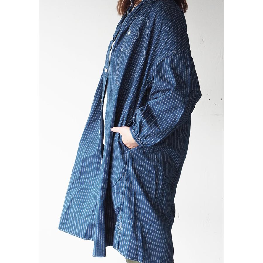 （g） グラム　ワンピース　インディゴ　羽織にも g） グラム ワンピース インディゴ 羽織にも - メルカリ