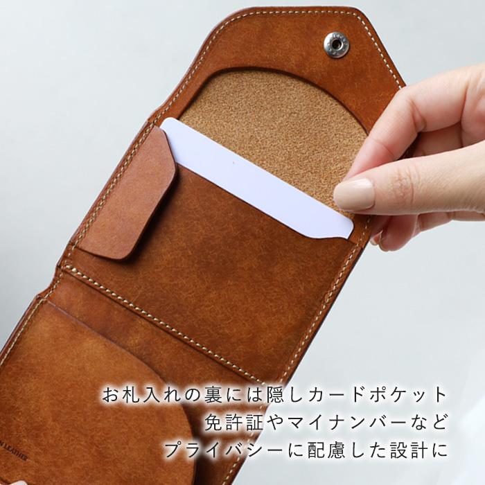 cramp（クランプ） プエブロレザー スリムウォレット 二つ折り財布