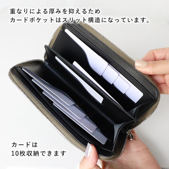 cramp（クランプ） プエブロレザー ロングウォレット 長財布 ラウンド